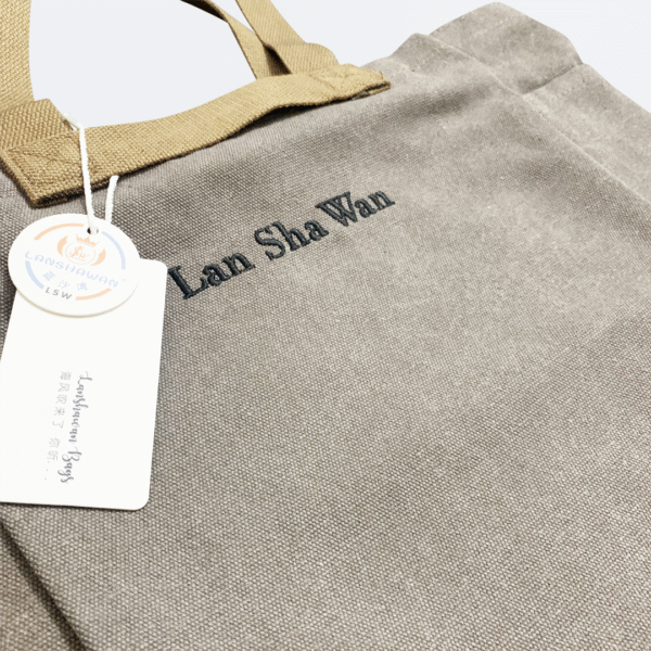 Lan Sha Wan Canvas Tote Bag 03