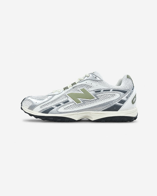New Balance 204L Silver Metallic Sage Green