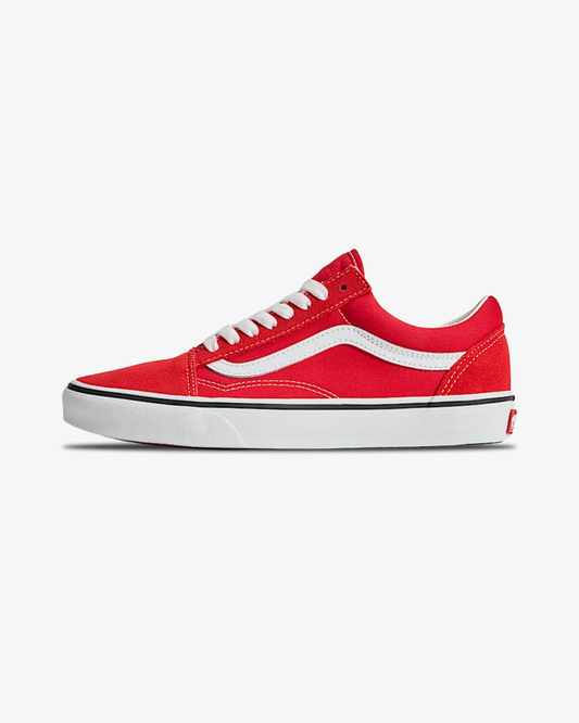 Vans Old Skool Skate Shoe – Racing Red