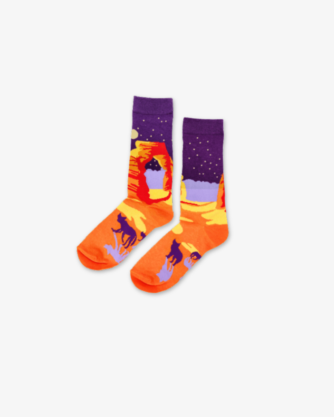 Men’s Starry Desert Sunrise Socks