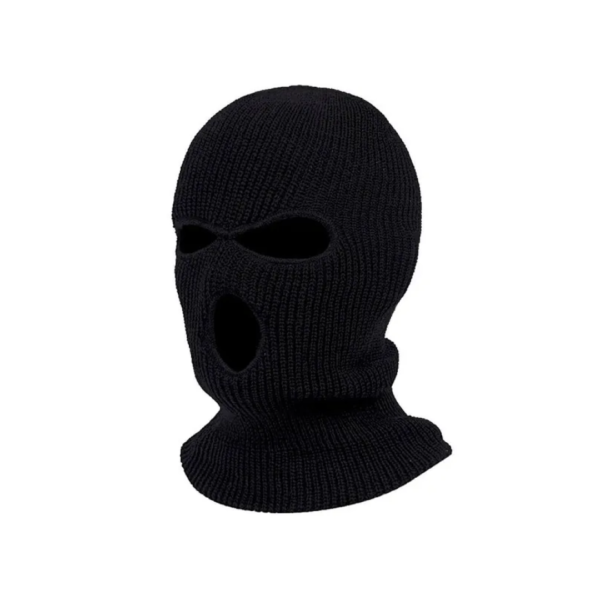 Skimask 3 Hole Balaclava – Black