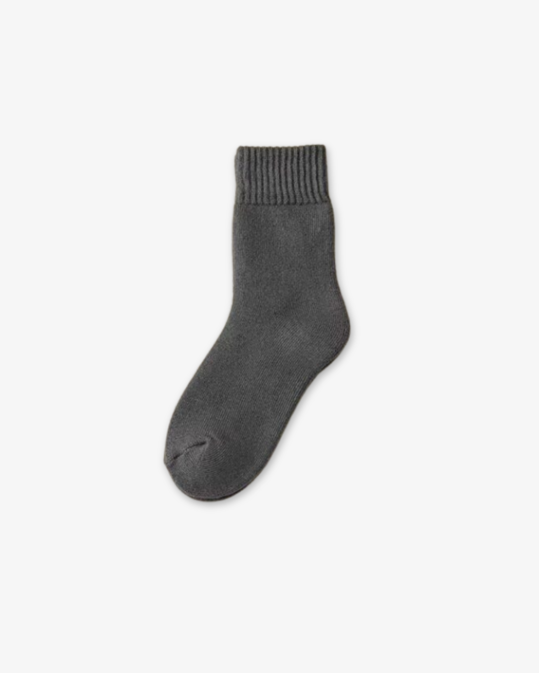 Merino Wool Thick Winter Socks – Charcoal Gray