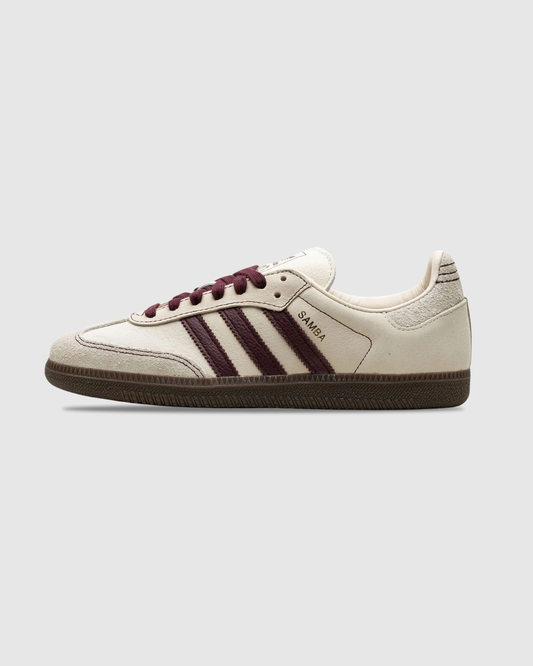 Samba Adidas Samba Beige Maroon