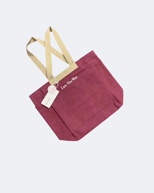Lan Sha Wan Canvas Tote Bag 04