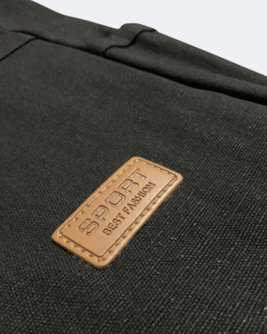 Urban Classic Black Canvas Tote Bag