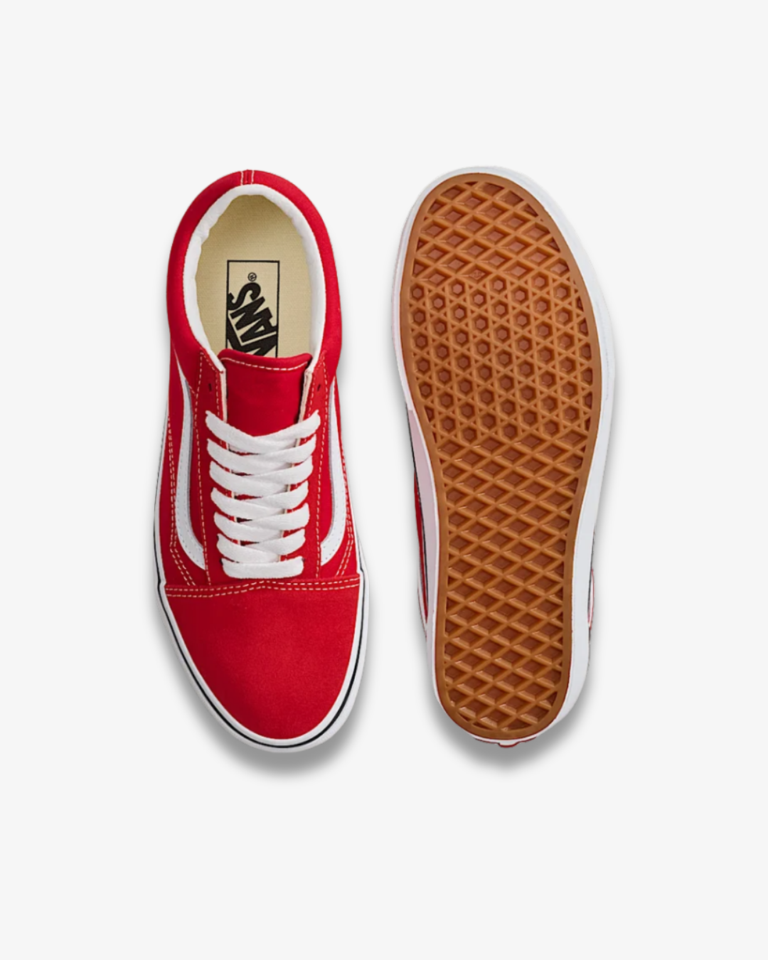 Vans Old Skool Skate Shoe – Racing Red