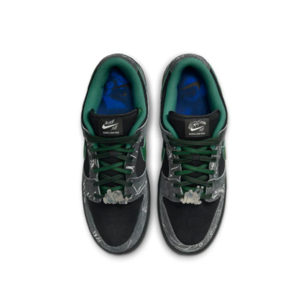 Nike x There Skateboard SB Dunk Low Pro ‘Anthracite Gorge Green’