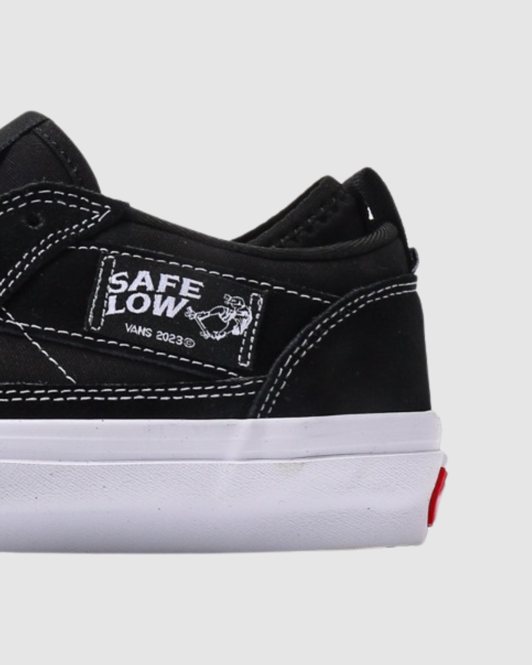 Vans Safe Low Skateboarding shoes- With White Sole