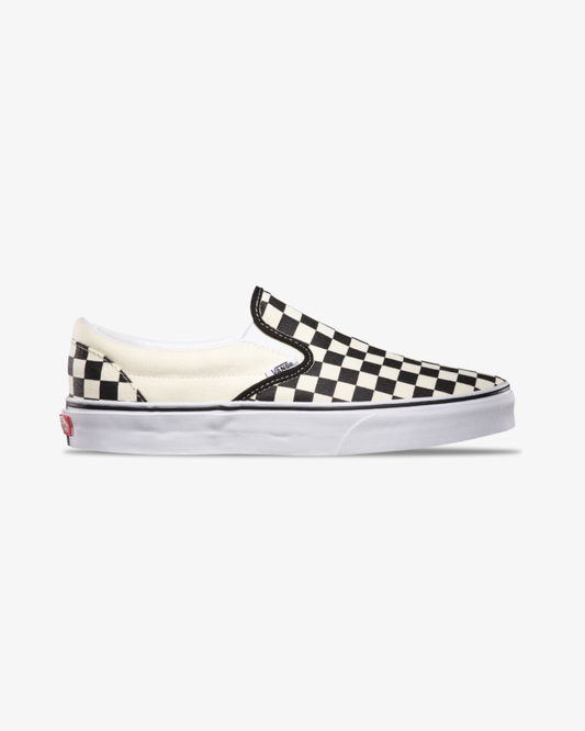 Checkerboard Slip on Black and White