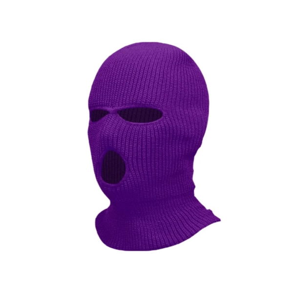 Skimask 3 Hole Balaclava – Purple
