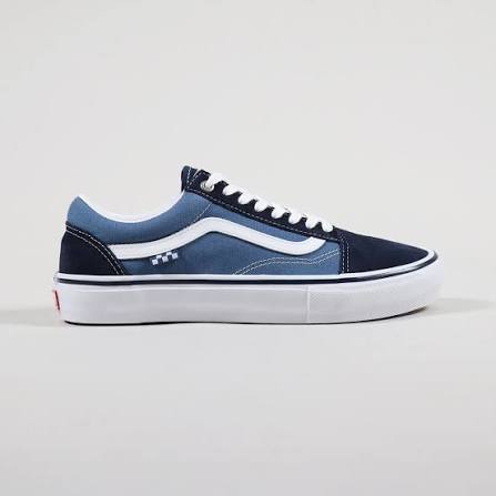Old Skool Skateboarding Shoes – Blue
