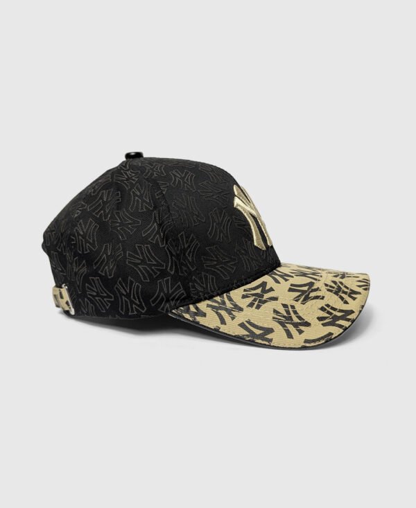 NY Snapback Cap- Black & Golden