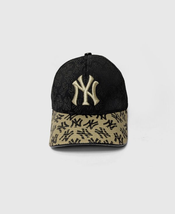 NY Snapback Cap- Black & Golden