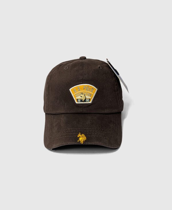 US POLO Baseball Cap- Chocolate