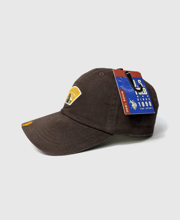 US POLO Baseball Cap- Chocolate